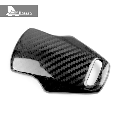 Dry Carbon Fiber Gear Shift Cover Trim For Corvette C8 2020-2022